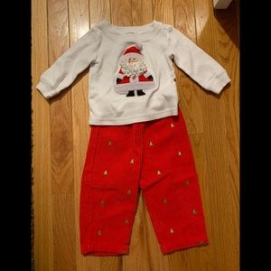 Mudpie Santa Outfit
